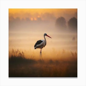 Ai Stork 113001 Canvas Print