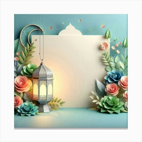 Islamic Ramadan 21 Canvas Print