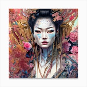 Chinese Woman 4 Canvas Print