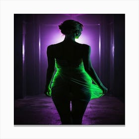 Glow In The Dark 2 Canvas Print