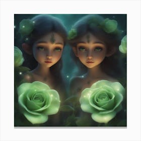 Two Fairies Canvas Print