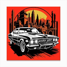 Fantacycar Canvas Print