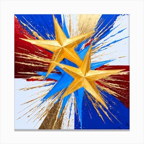 Stars decoration Canvas Print