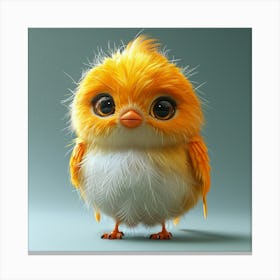 Cute Little Bird 6 Canvas Print