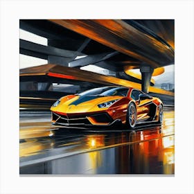 Lamborghini 181 Canvas Print