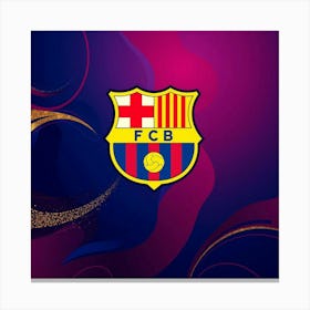 FC Barcelona Logo Wall Art 41 Canvas Print