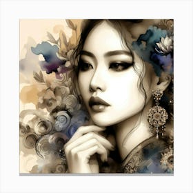 Exotic Beauty Artwork 168 Canvas Print