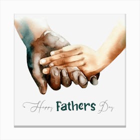 Happy Father'S Day 1 Canvas Print