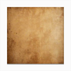 Grunge Texture On Coffee Color Background 1 Canvas Print