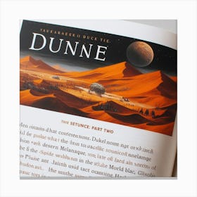 Dunne Canvas Print