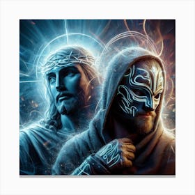 Wwe Wrestling Canvas Print