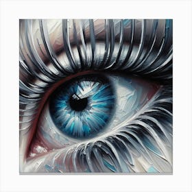 The Blue Eye Canvas Print