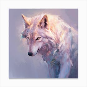 White Wolf Canvas Print