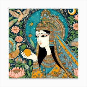 Exotic Beauty Artwork 50 Canvas Print