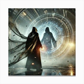 Void Phantom Invisibility Cloak Canvas Print