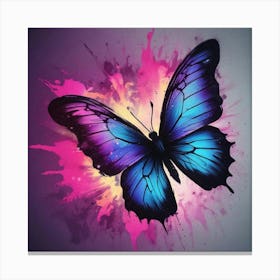 Butterfly Painting 323 Canvas Print