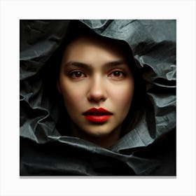 Portrait Of A Woman 3 Canvas Print