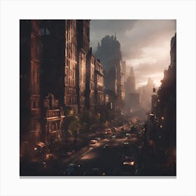 Cityscape Canvas Print