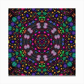 Psychedelic Mandala 28 Toile