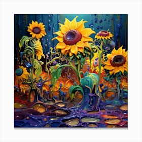 Sunflowers 3 Canvas Print