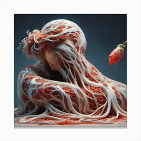 'Flesh And Blood' Canvas Print