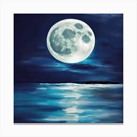 Full Moon Canvas Print