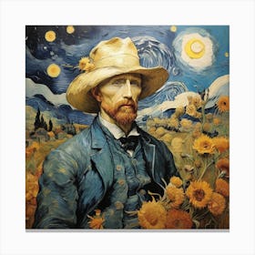 van gogh wall art 1 Canvas Print