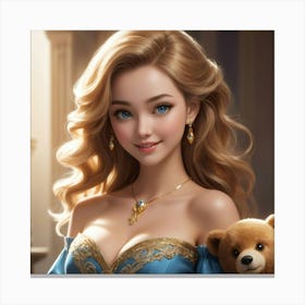 Beauty And The Beast 56 Canvas Print