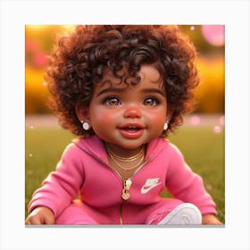 Nike Baby Doll Canvas Print