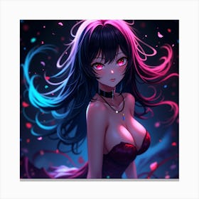 Anime Girl 1 Canvas Print