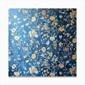 Floral Wallpaper Art 5 Canvas Print