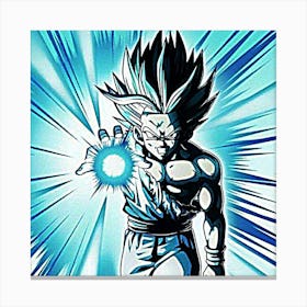 Goku anime art Canvas Print