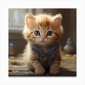 Kitty Cat Canvas Print