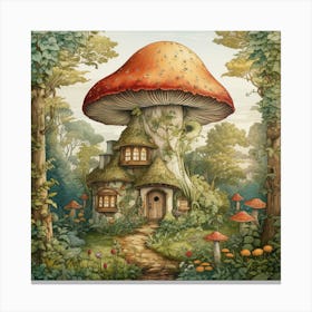 Magical Kids Art Fairy Forest Wall Art Print Canvas Print