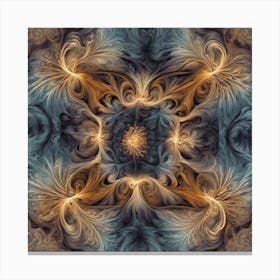 Abstract Fractal Canvas Print