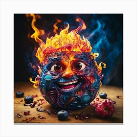 Fireball 1 Canvas Print