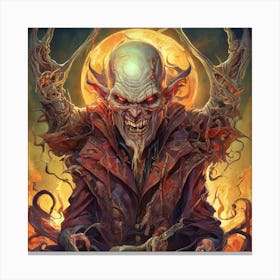 Demon 3 Canvas Print