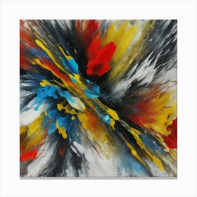 Abstract painting art 20 Canvas Print