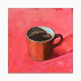 Coffee In A Cup 1 Canvas Print