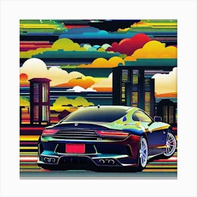 Porsche Cayenne Canvas Print