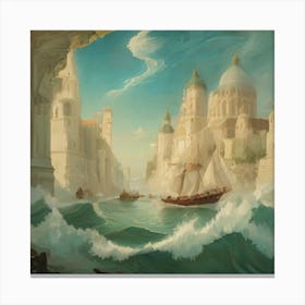 Journey from Paradise Canvas Print