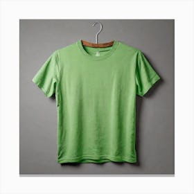 Green T - Shirt Canvas Print