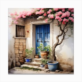 Door To The Garden Canvas Print