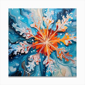 Snowflake 2 Canvas Print