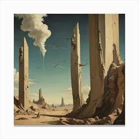 Desert Landscape 5 Canvas Print