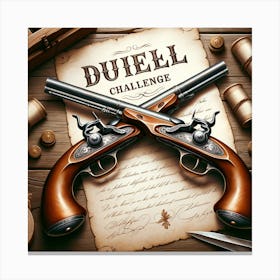 Duffel Challenge Canvas Print