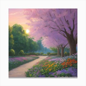 Cherry Blossoms Canvas Print