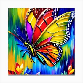 Butterfly Painting 17 Canvas Print