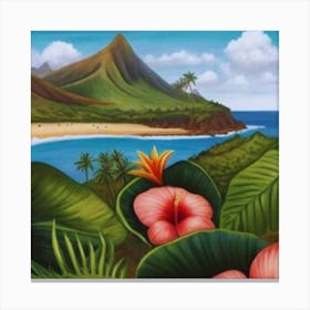 Hawaii Landscape Canvas Print