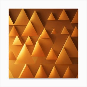 Triangles Stock Videos & Royalty-Free Footage Canvas Print